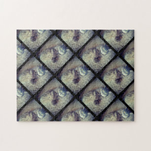 Cat Collage von Shirley Taylor Puzzle