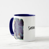 Cat Combo-Tasse betteln Tasse (Vorderseite Links)