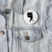 Cat Comma La Kamala Harris für Präsident 2024 Elec Button (Beispiel)
