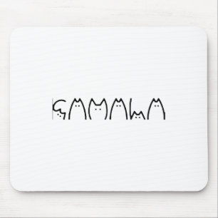 Cat Comma La Kamala Harris für Präsident 2024 Elec Mousepad