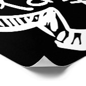 Cat Comma La Kamala Harris für Präsident 2024 Elec Poster (Ecke)