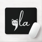 Cat Comma-la Kamala Harris Präsident 2024 Mousepad (Mit Mouse)