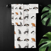 Cat Commands Badhandtuch Set