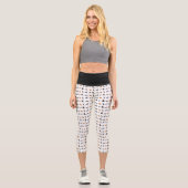 Cat Commands Capri Leggings (Vorderseite)