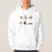 Cat Commands Hoodie (Vorderseite)