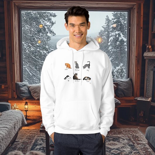 Cat Commands Hoodie