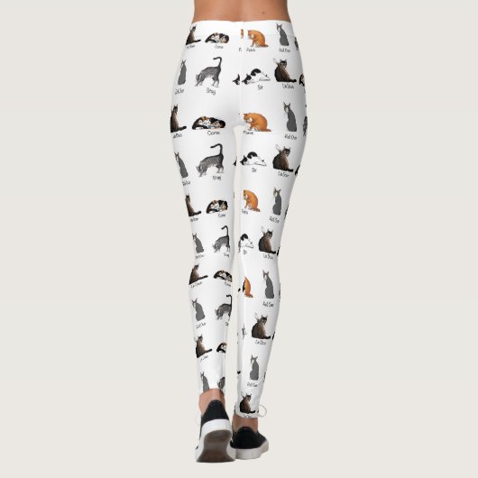 Cat Commands Leggings (Rückseite)