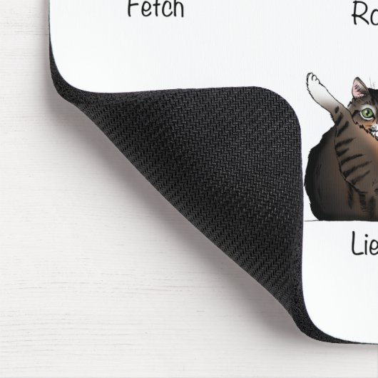 Cat Commands Mousepad (Ecke)
