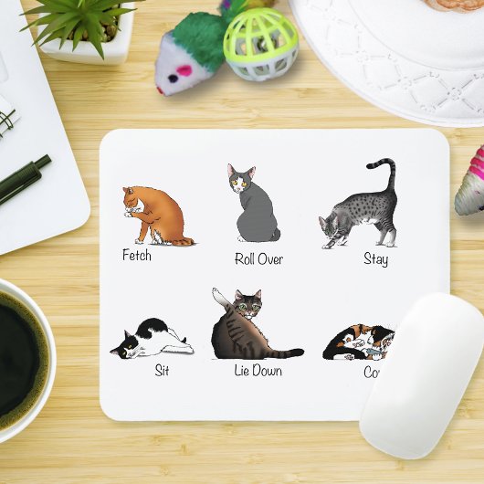 Cat Commands Mousepad