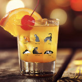 Cat Commands Schnapsglas