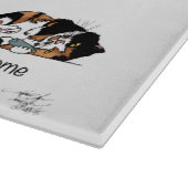 Cat Commands Schneidebrett (Ecke)