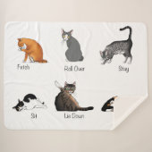 Cat Commands Sherpadecke (Vorderseite (Horizontal))