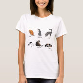 Cat Commands T-Shirt (Vorderseite)