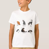 Cat Commands T-Shirt (Vorderseite)