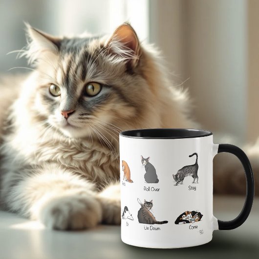 Cat Commands Tasse