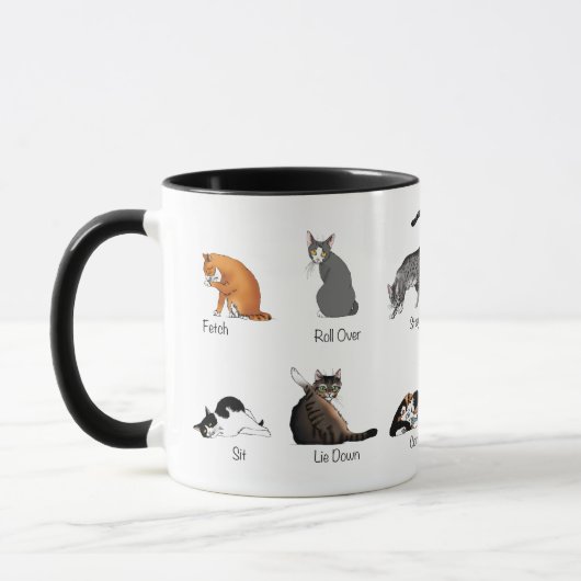 Cat Commands Tasse (Links)