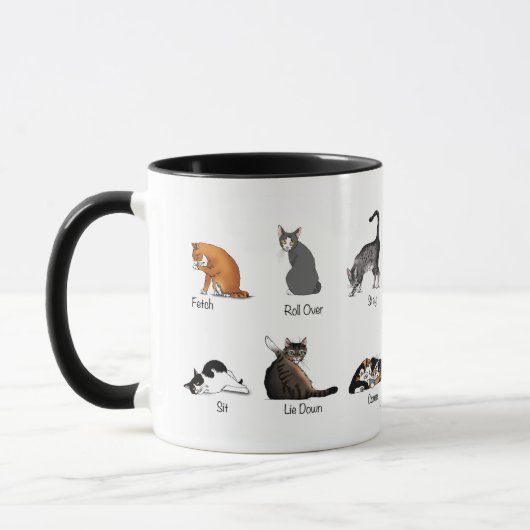 Cat Commands Tasse (Links)