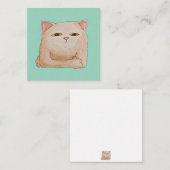 Cat Control Begleitkarte (Vorne/Hinten)