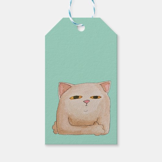 Cat Control Geschenkanhänger (Vorderseite)