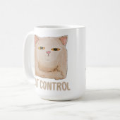 Cat Control Kaffeetasse (Vorderseite Links)