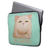 Cat Control Laptopschutzhülle (Vorderseite Links)