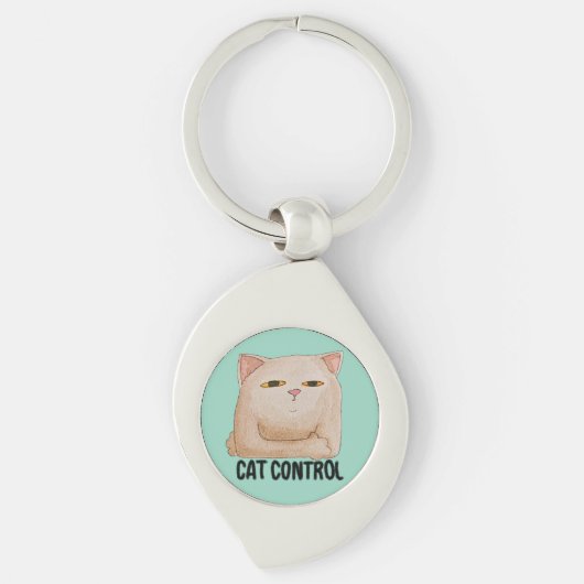 Cat Control Schlüsselanhänger (Vorderseite)
