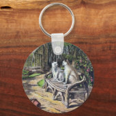 Cat Conversation Schlüsselanhänger (Vorderseite)