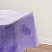 Cat Couple Butterfly Hörer Lila Tabletts Tischdecke (Beispiel)