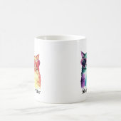 Cat Couple Kaffeetasse (Mittel)