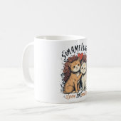 Cat Couple Liebe Tasse Niedlich Romantische Kaffee (Vorderseite Links)