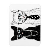 Cat Couple Magnet (Vertikal)