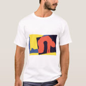 Cat Cow Pose Yoga T - Shirt (Vorderseite)