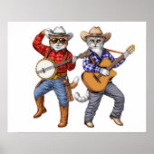 Cat Cowboys Poster (Vorne)