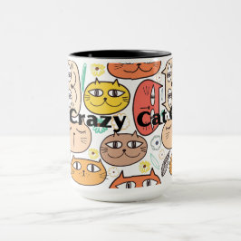 Cat Crazy Tasse
