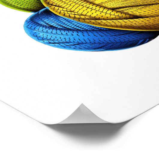 Cat Crocheting Poster (Ecke)