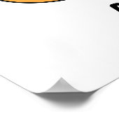 Cat-culator Funny Calculator Pun Poster (Ecke)