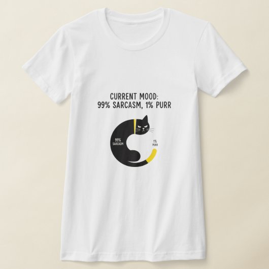 Cat current moodT-Shirt T-Shirt (Ablage )