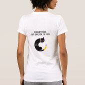 Cat current moodT-Shirt T-Shirt (Rückseite)