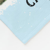 Cat Custom Foto Collage verblichene Grenzen weiß b Fleecedecke (Ecke)