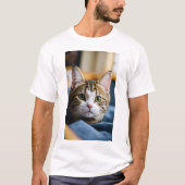 Cat Custom Foto T - Shirt (Vorderseite)