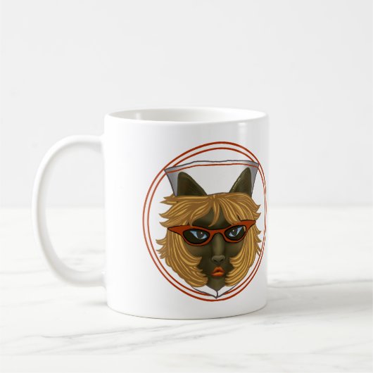 Cat custom Nurse Tasse (Links)