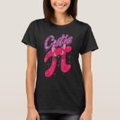 Cat Cutie Pi Math Pun Cutie Pie Toddler Kids Shirt (Vorderseite)