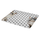 Cat Cutting Board, Food Prep Board Schneidebrett (Ecke)