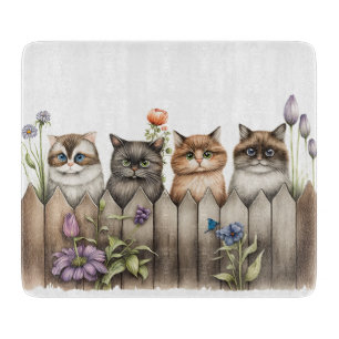 Cat Cutting Board, Food Prep Board Schneidebrett