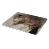 Cat Cutting Board Schneidebrett (Ecke)