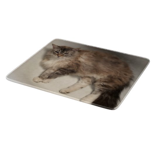 Cat Cutting Board Schneidebrett (Ecke)