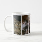 Cat Dad 5 Foto Collage Kaffeetasse (Links)