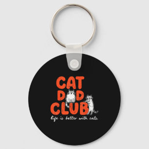 Cat Dad Club Das Leben ist besser mit Katzen zum V Schlüsselanhänger