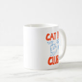 Cat Dad Club, Life Is Better With Cats, Cat Dad, F Kaffeetasse (VorderseiteRechts)