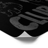 Cat Dad Club Life Is Better With Cats Father's Day Poster (Ecke)